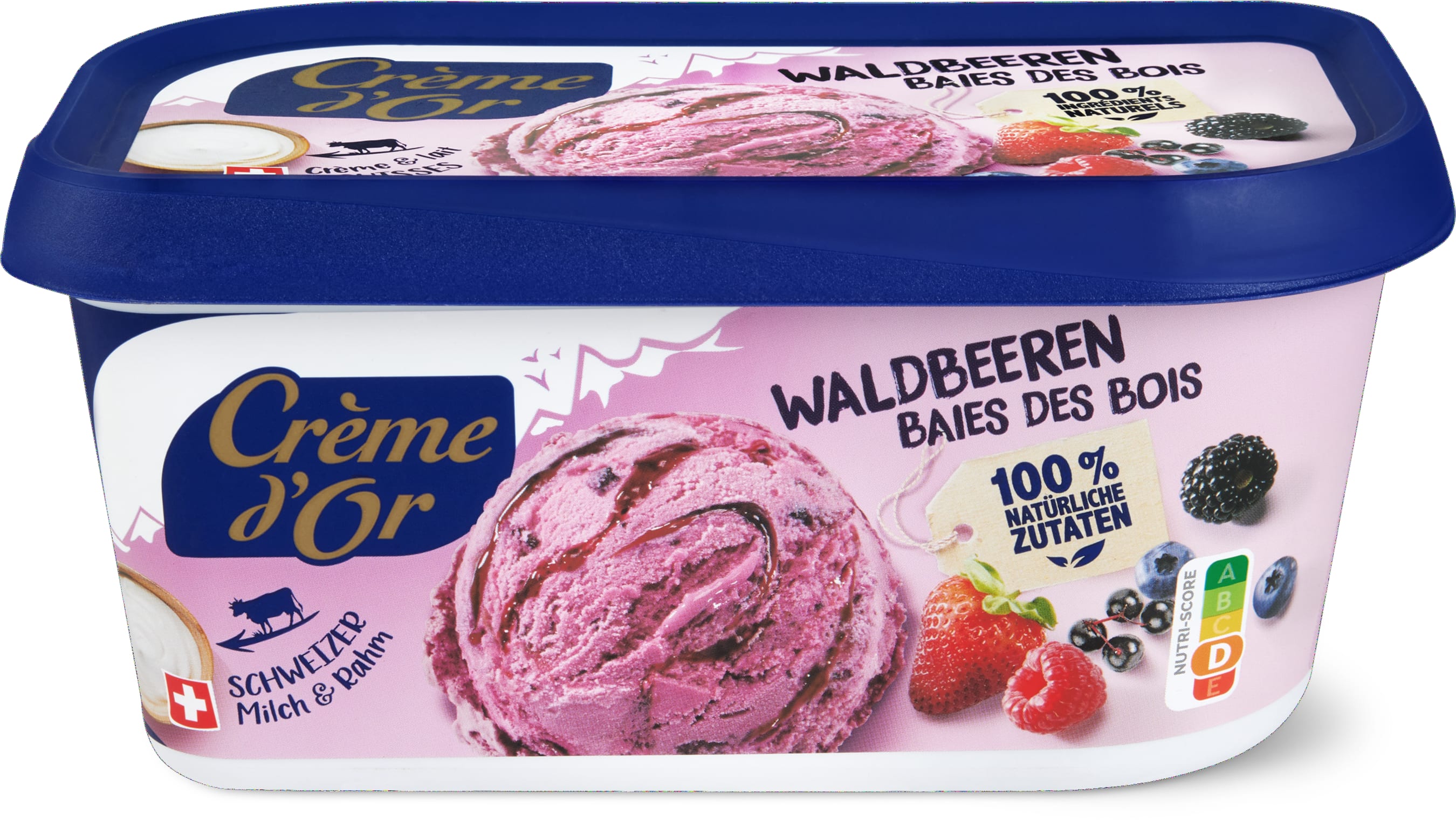 Glace Waldbeeren
